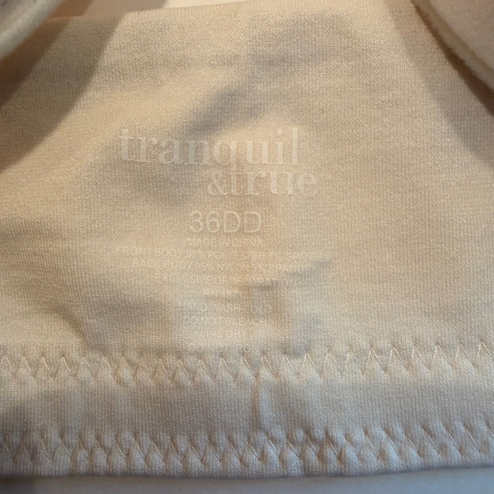 Front Close Underwire T-Shirt Bra 36DD NEW White Molded Cups Adjustable‎ Straps - Picture 15 of 15